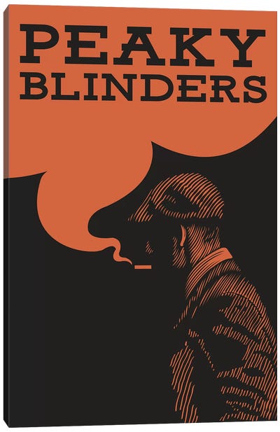Peaky Blinders Vintage Poster Canvas Art Print