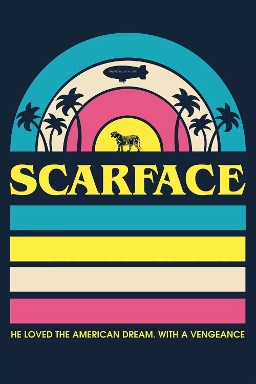 Scarface Vintage Poster