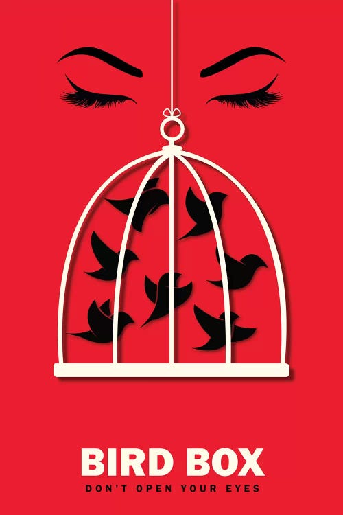 Birdbox Minimalist Poster 