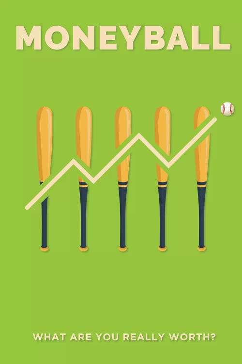 Moneyball Minimalist Poster 