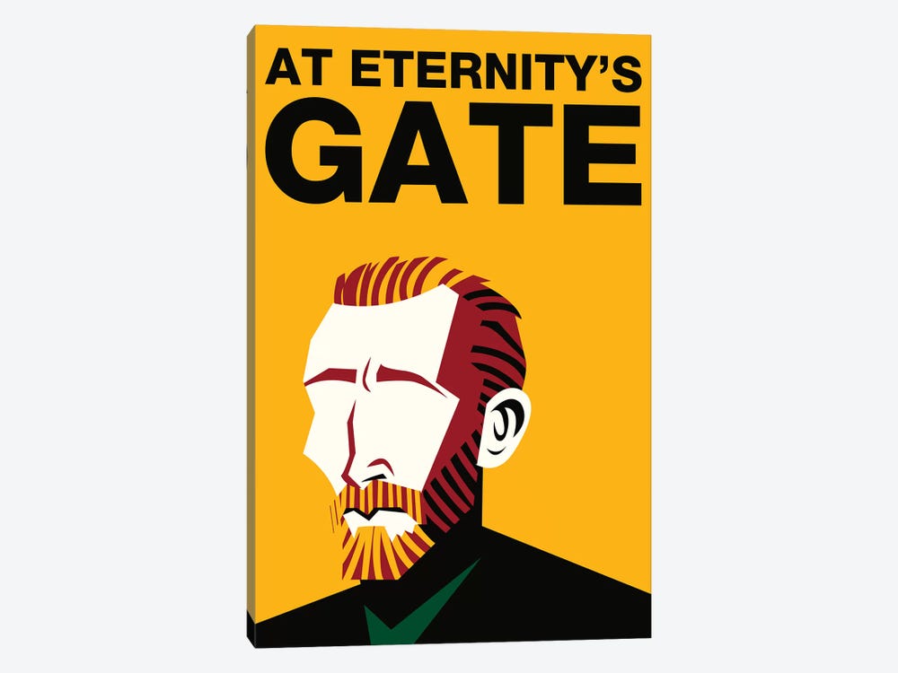 At Eternity's Gate Alternative Poster - Color by Popate 1-piece Canvas Art Print