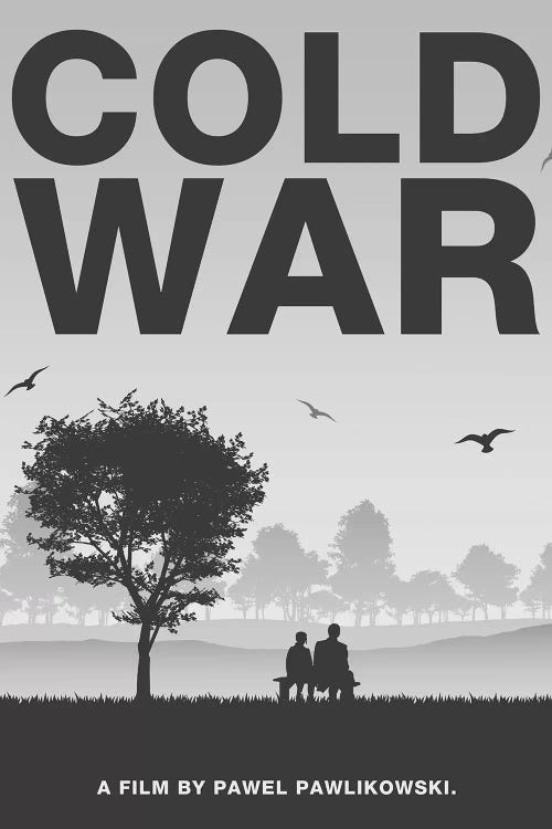 Cold War Minimalist Poster