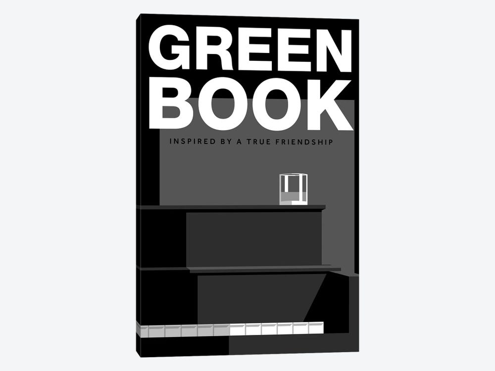 Green Book Alternative Poster by Popate 1-piece Art Print