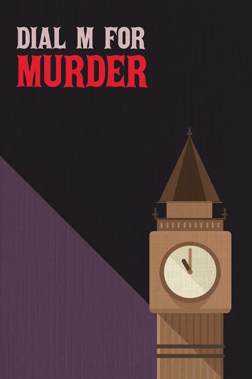 Dial M For Murder Vintage Poster