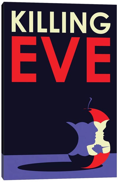 Killing Eve Minimalist Poster Canvas Art Print - Popate