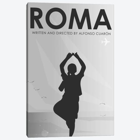 Roma Minimalist Poster Canvas Print #PTE264} by Popate Canvas Art Print