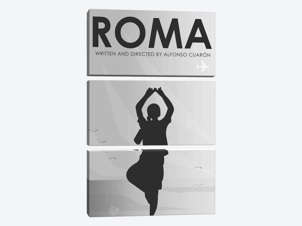 Roma Minimalist Poster by Popate 3-piece Art Print