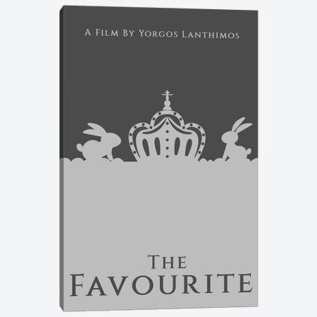 The Favourite Minimalist Poster Canvas Print #PTE265} by Popate Canvas Print