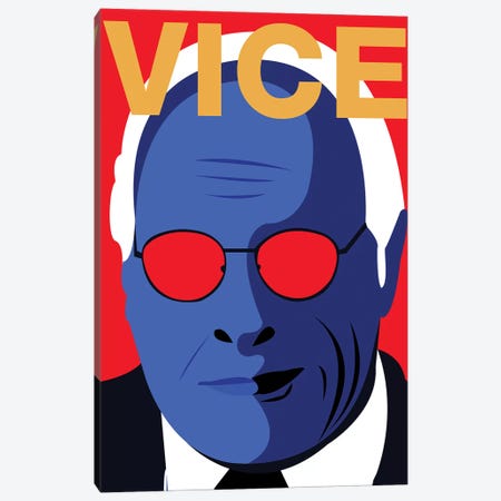 Vice Alternative Poster - Color Canvas Print #PTE267} by Popate Canvas Art Print