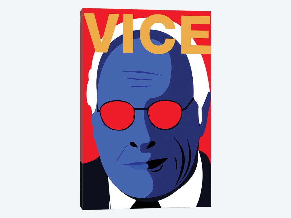 Vice Alternative Poster - Color by Popate 1-piece Canvas Artwork