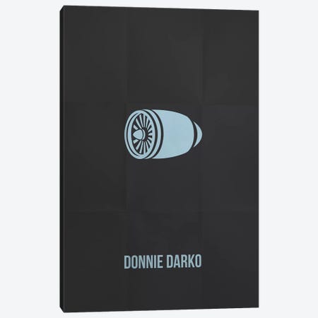 Donnie Darko Minimalist Poster Canvas Print #PTE26} by Popate Canvas Print