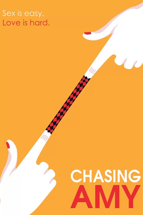 Chasing Amy Mininmalist Poster