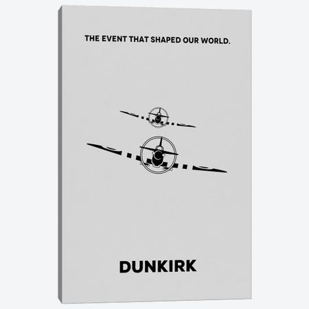 Dunkirk Minimalist Poster Canvas Print #PTE27} by Popate Canvas Print