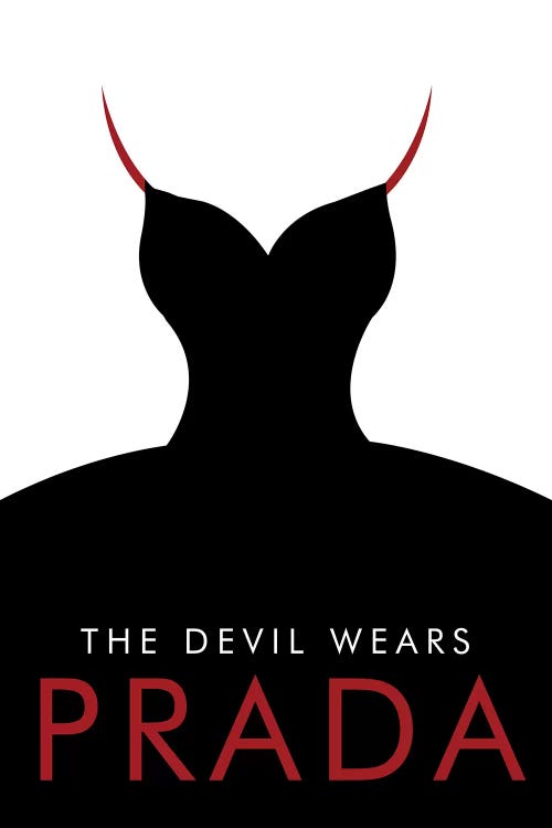 The Devil Wears Prada Minimalist Poster