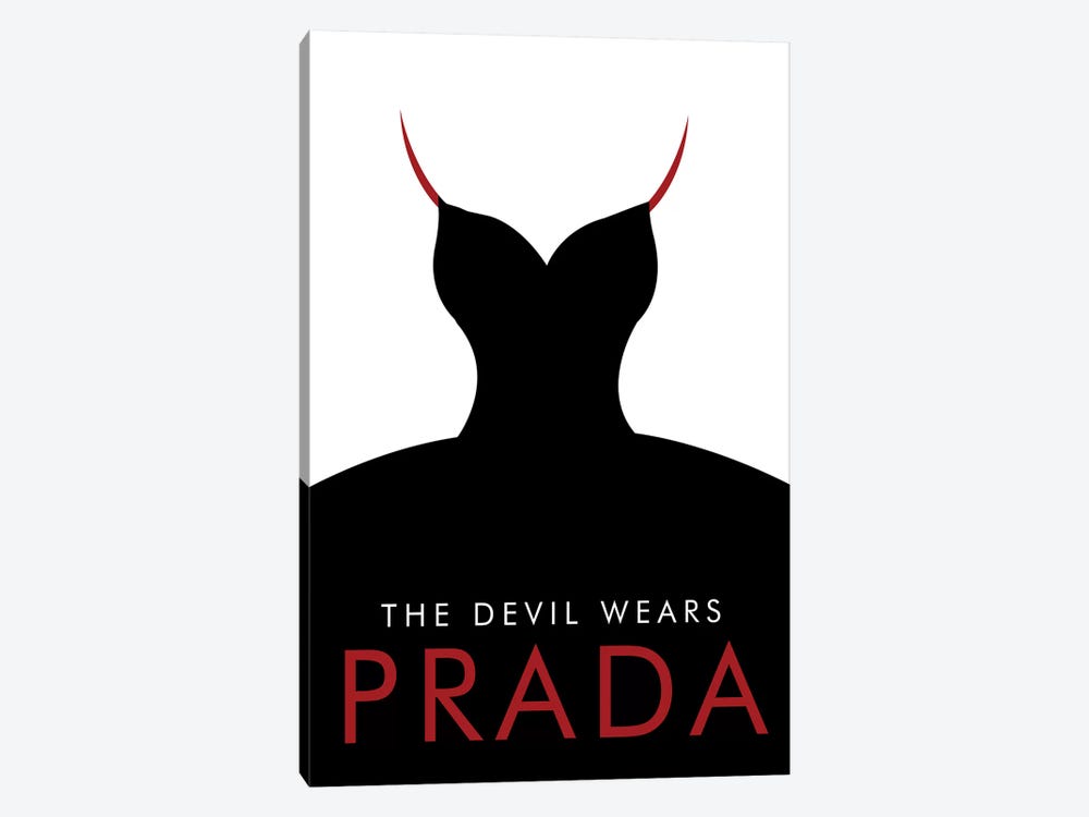 The Devil Wears Prada Minimalist Poster by Popate 1-piece Art Print
