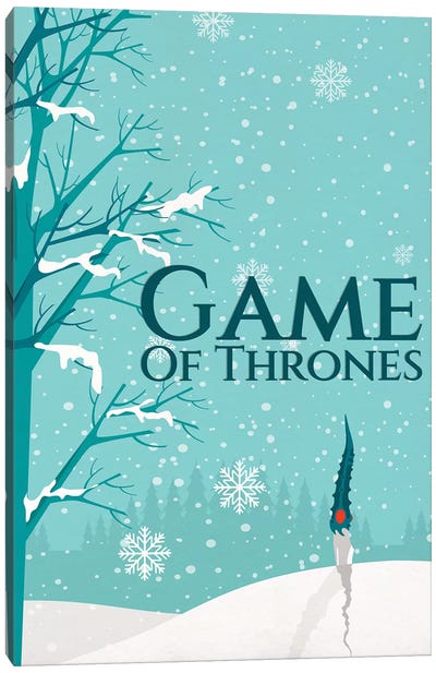 Game of Thrones Alternative Poster - Not Today Canvas Art Print - Game of Thrones