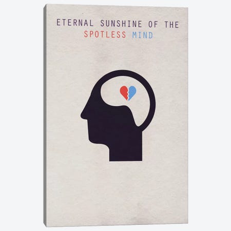 Eternal Sunshine Of The Spotless Mind Minimalist Poster Canvas Print #PTE28} by Popate Canvas Art