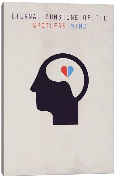 Eternal Sunshine Of The Spotless Mind Minimalist Poster Canvas Art Print - Eternal Sunshine Of The Spotless Mind