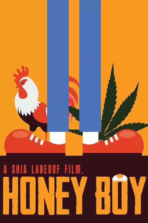 Honey Boy Minimalist Poster