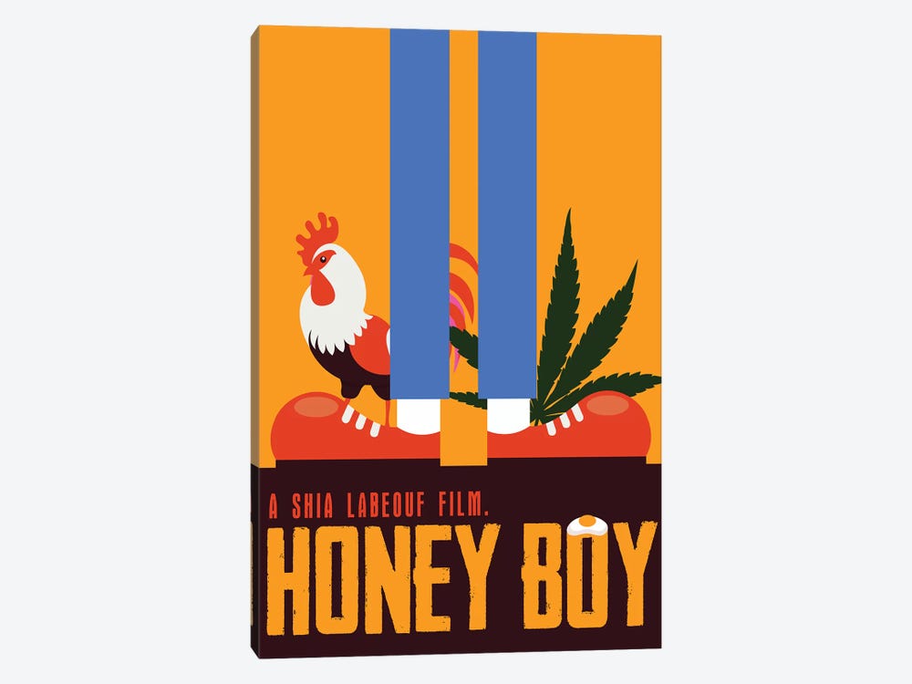 Honey Boy Minimalist Poster by Popate 1-piece Canvas Artwork