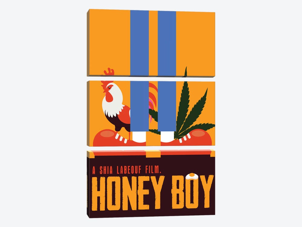 Honey Boy Minimalist Poster by Popate 3-piece Canvas Art