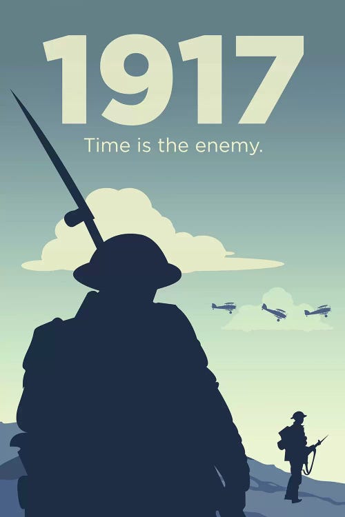 1917 Alternative Poster by Popate wall art