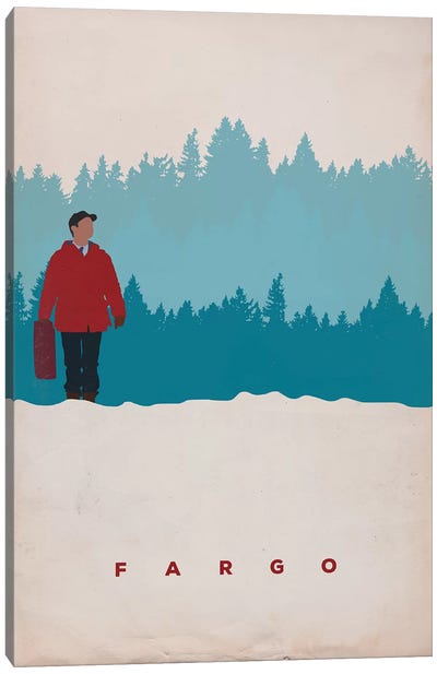Fargo (Lester Nygaard) Minimalist Poster Canvas Art Print