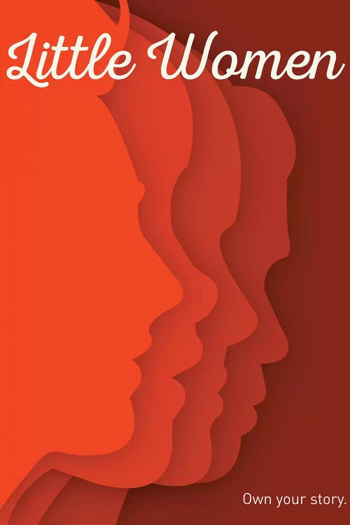 Little Women Minimalist Poster