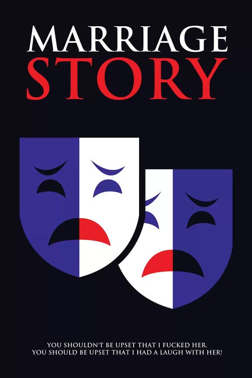 Marriage Story Minimalist Poster