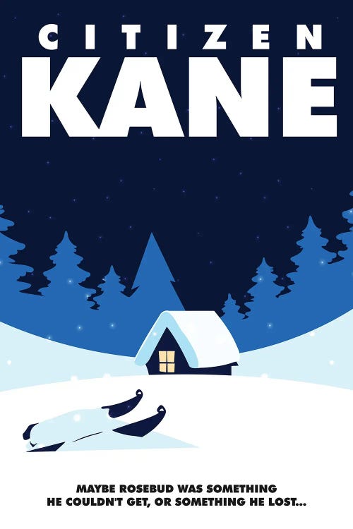 Citizen Kane Minimalist Poster