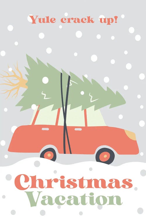 Christmas Vacation Minimalist Poster