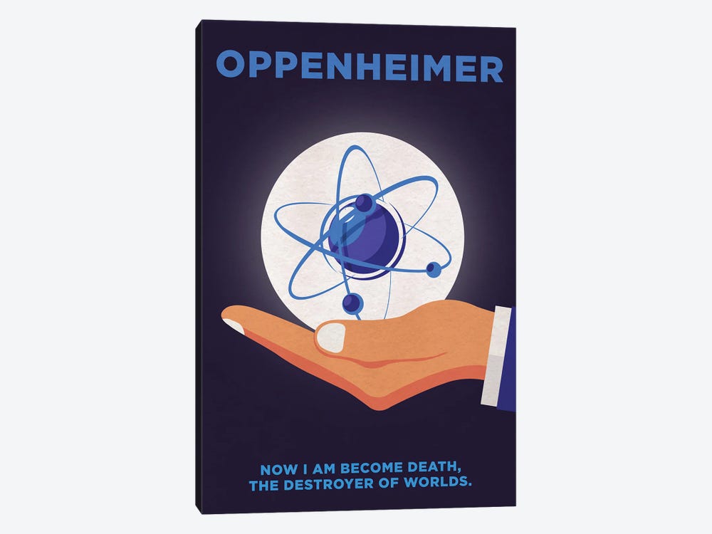 Oppenheimer Minimalist Poster - Prometheus by Popate 1-piece Art Print