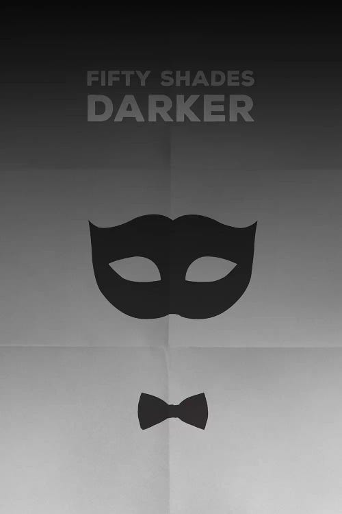 Fifty Shades Darker Minimalist Poster