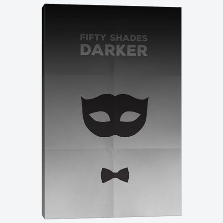 Fifty Shades Darker Minimalist Poster Canvas Print #PTE33} by Popate Canvas Art Print