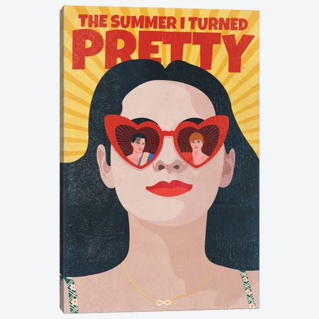 The Summer I Turned Pretty Alternative Poster Canvas Print #PTE340} by Popate Canvas Art Print