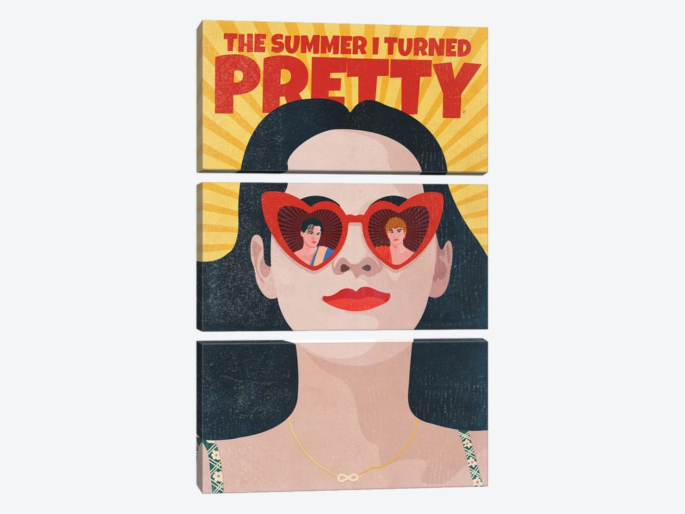 The Summer I Turned Pretty Alternative Poster by Popate 3-piece Canvas Artwork