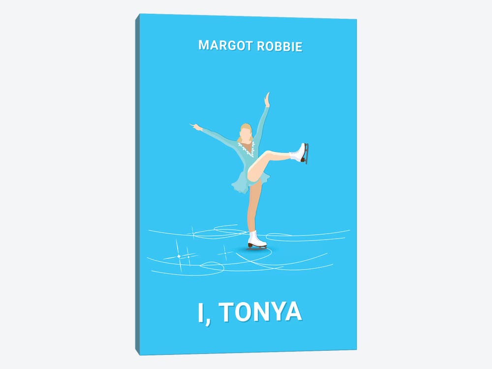 I, Tonya Minimalist Poster by Popate 1-piece Canvas Print
