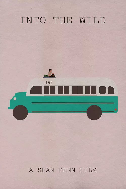 Into The Wild Minimalist Poster