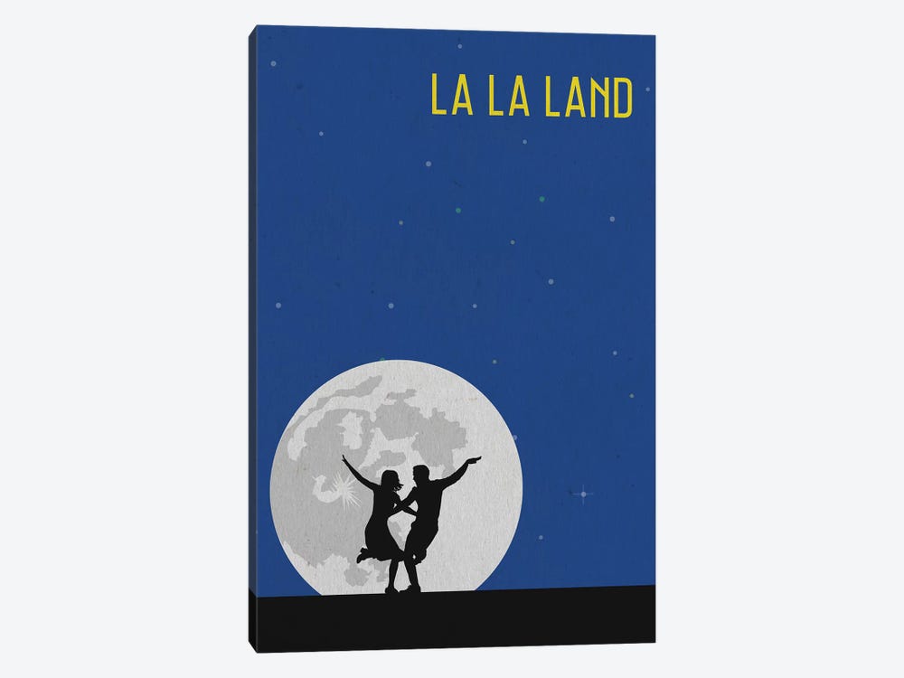 La La Land Minimalist Poster by Popate 1-piece Canvas Art Print