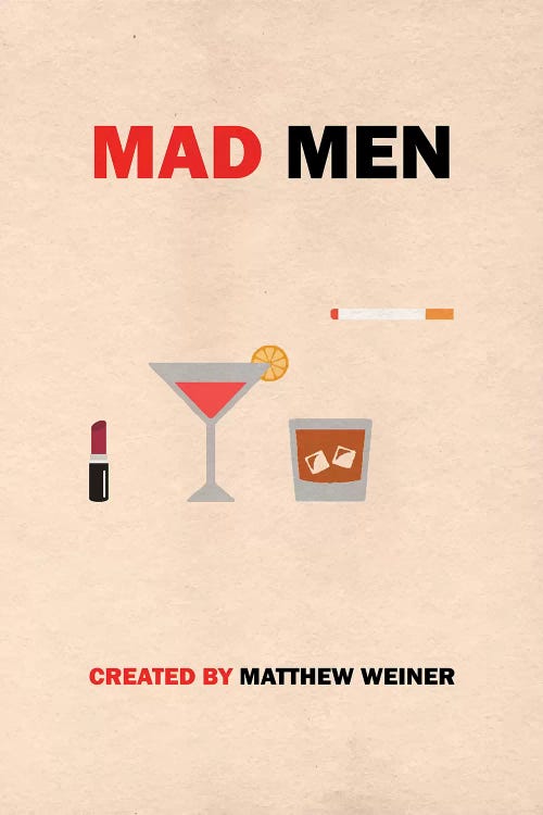 Mad Men Minimalist Poster