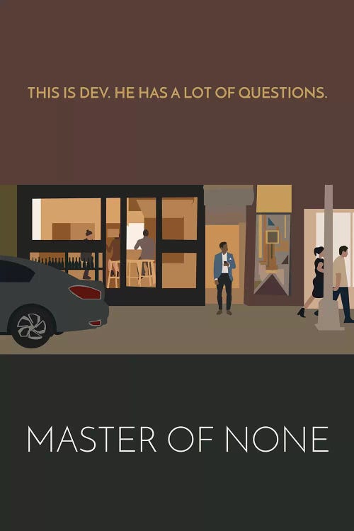 Master Of None Minimalist Poster