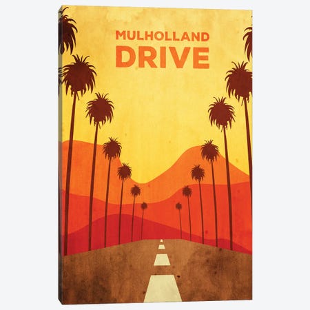 Mulholland Drive Alternative Poster Canvas Print #PTE51} by Popate Canvas Art Print