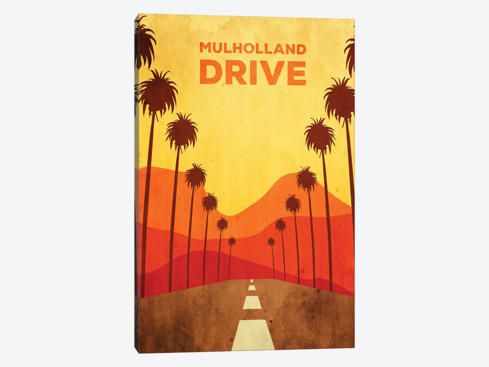 Mulholland Drive Alternative Poster by Popate 1-piece Canvas Artwork