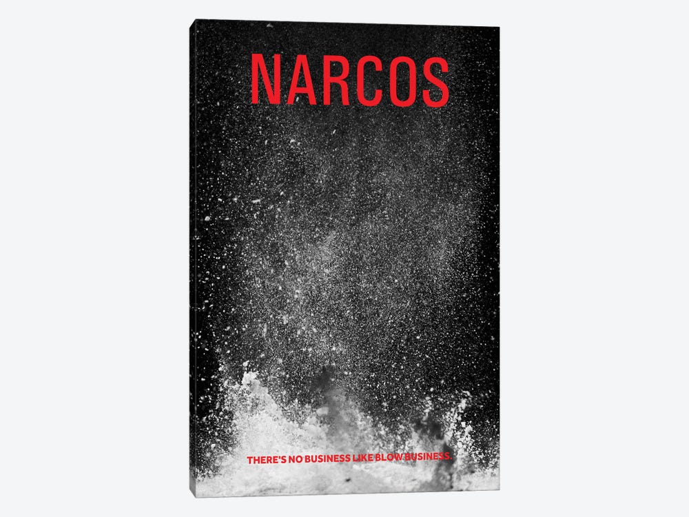 Narcos Alternative Poster by Popate 1-piece Canvas Print