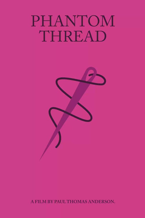 Phantom Thread Minimalist Poster