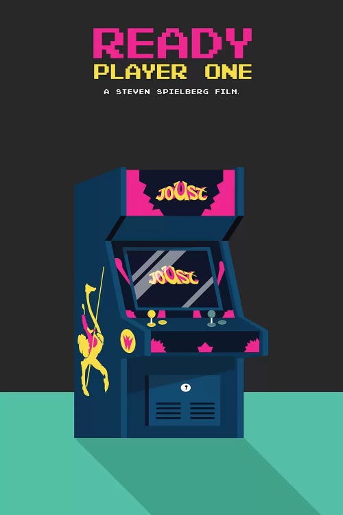 Ready Player One Minimalist Poster