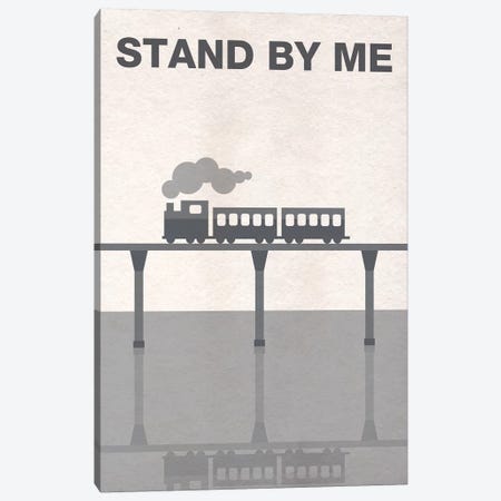 Stand By Me Minimalist Poster Canvas Print #PTE68} by Popate Canvas Art