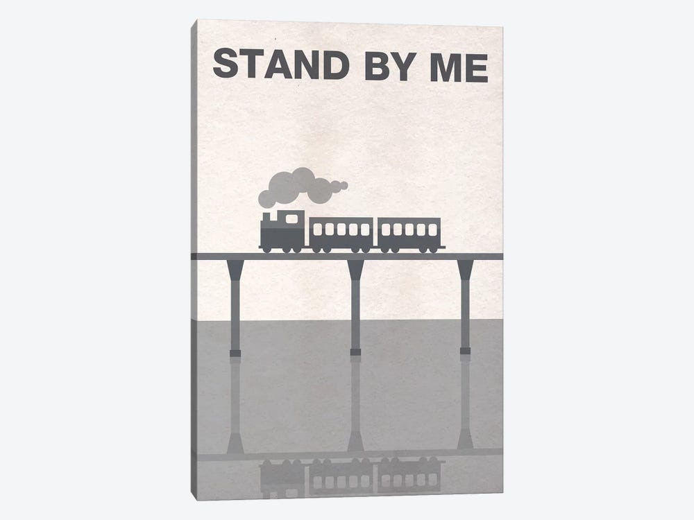 Stand By Me Minimalist Poster by Popate 1-piece Canvas Art