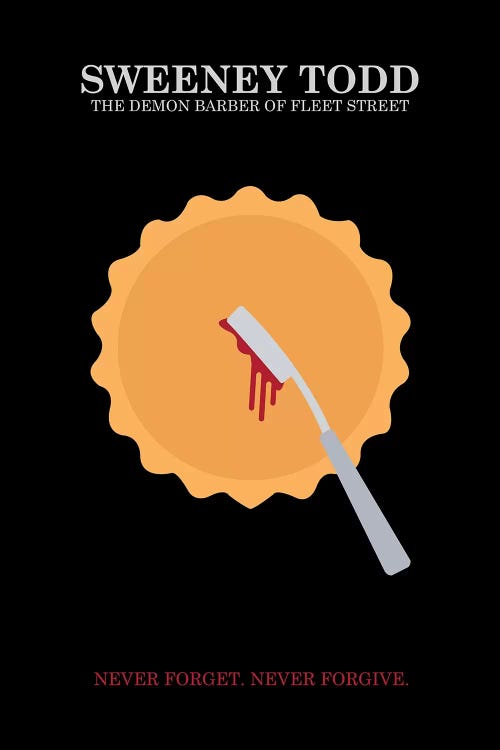 Sweeney Todd Minimalist Poster