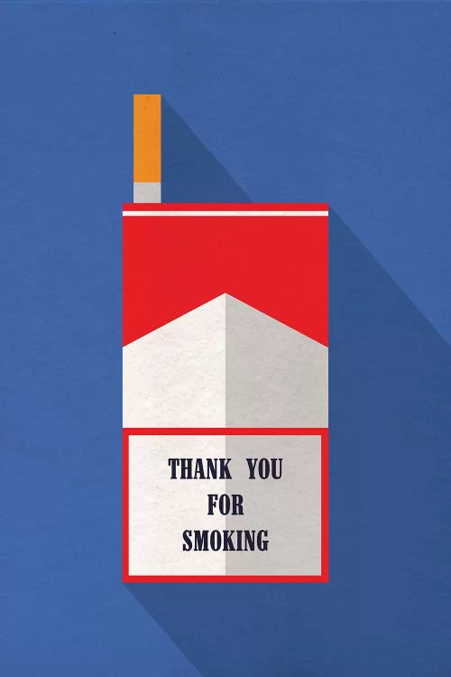 Thank You For Smoking Minimalist Poster